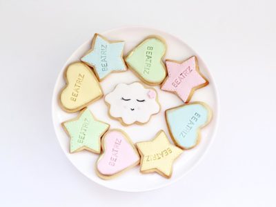 mix de biscoito tema céu estrelado