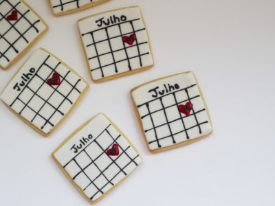 biscoito calendário