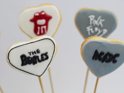 biscoitos no palito tema The Beatles