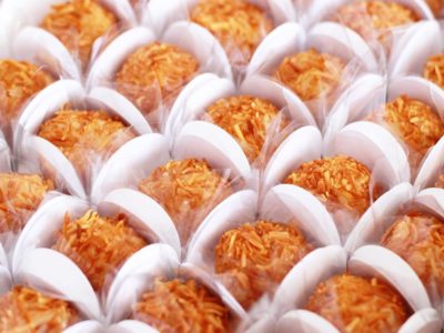 Brigadeiro de coco queimado